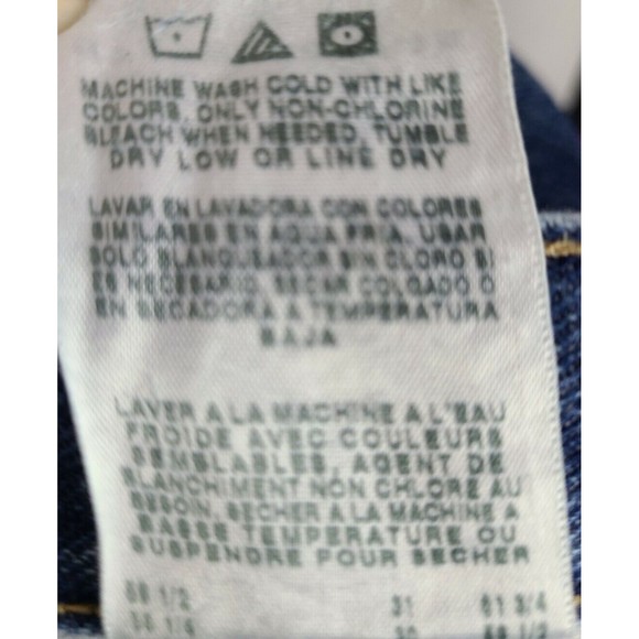 Wrangler Rugged Wear Mens (56 x 30) Big & Tall Blue Jeans Flat Front Medium Wash - Picture 10 of 10